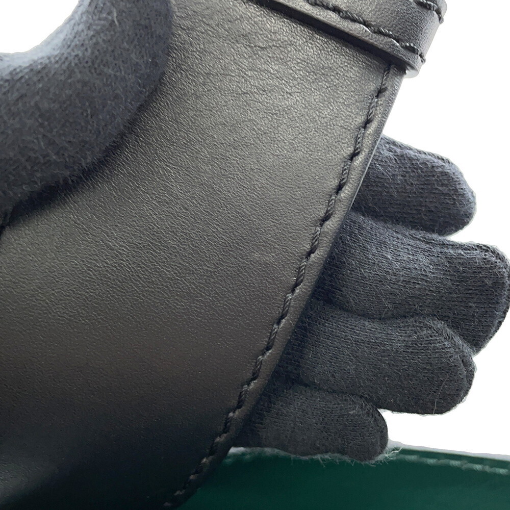 Burberry Shoulder Bag Bucket Calfskin Leather Black - Picture 11 of 11